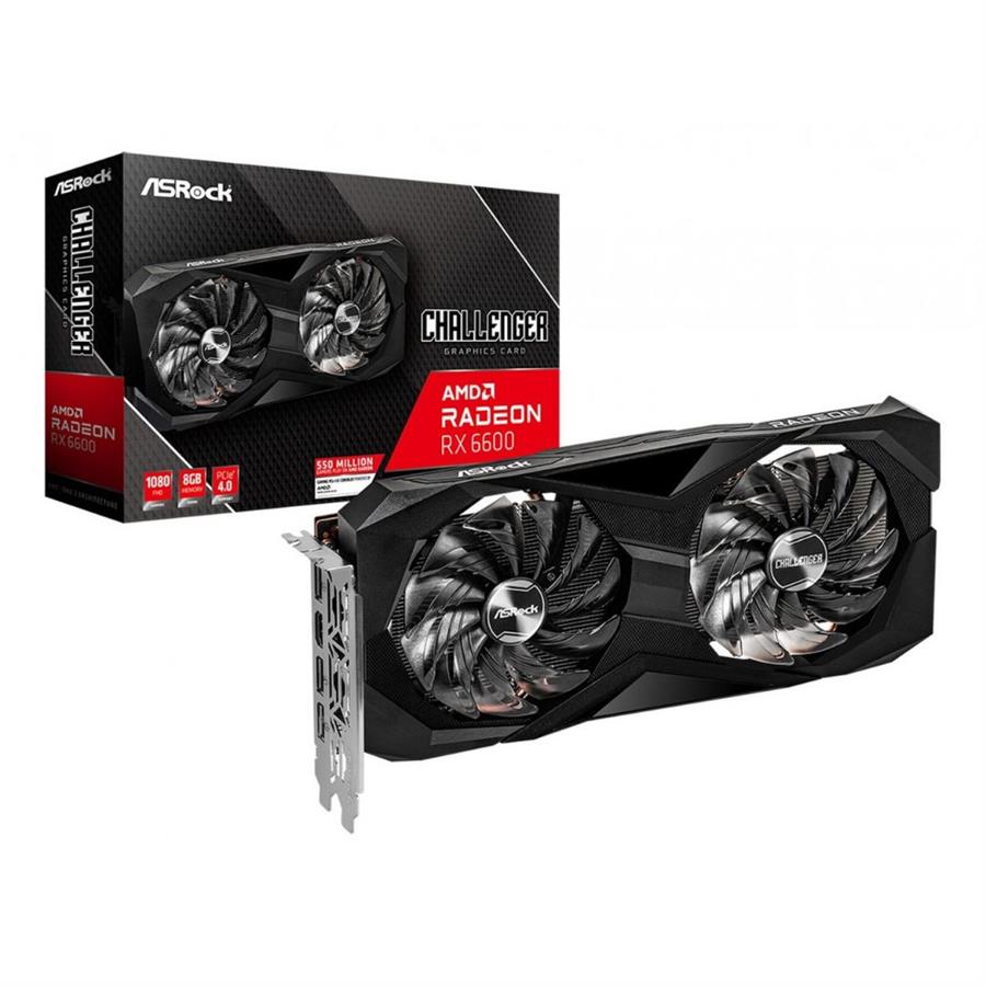 PLACA DE VIDEO RX 6600 8GB CHALLENGER