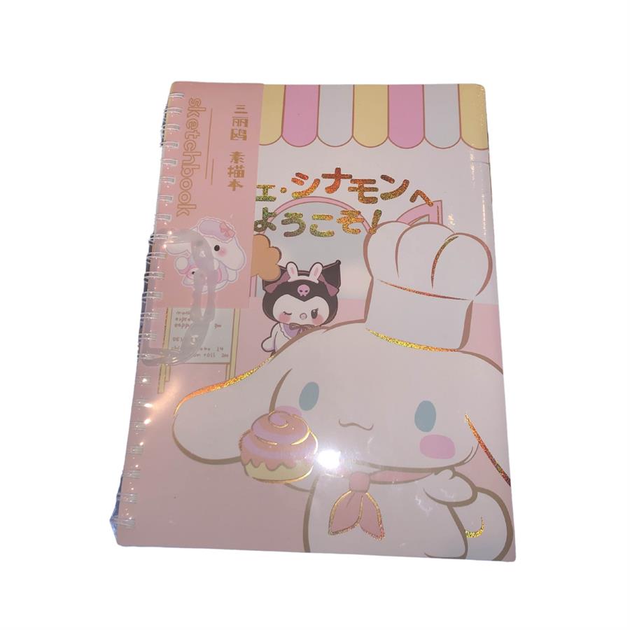 CUADERNO SKETCHBOOK SANRIO CINNAMOROLL