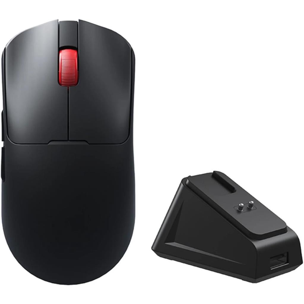 AULA SC380 PRO NEGRO MOUSE WIRELESS/CABLEADO 12K DPI 55GR 5D C/BASE
