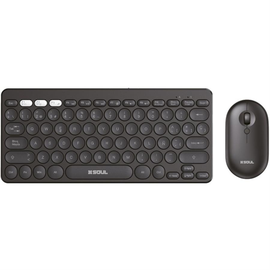 KIT TECLADO 80% + MOUSE SOUL CW200