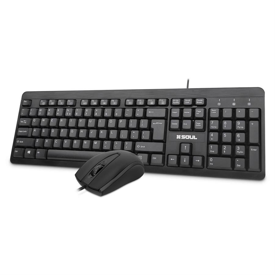 COMBO TECLADO Y MOUSE SOUL OC100