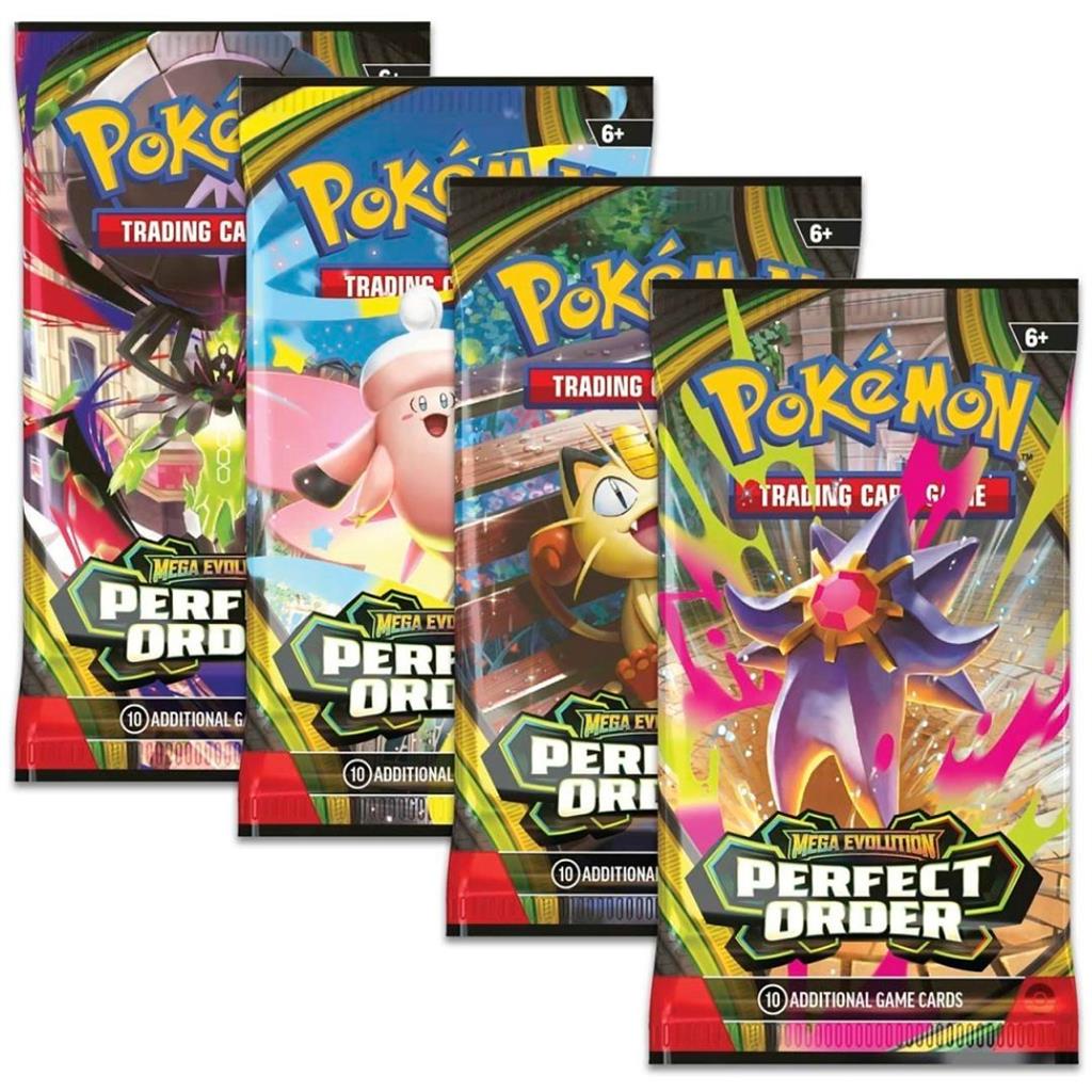POKEMON TCG BOOSTER PACK PERFECT ORDER - ESP