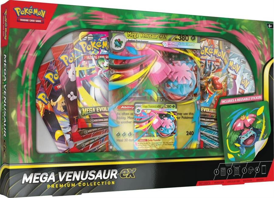 POKEMON TCG MEGA VENUSAUR EX BOX - ESP