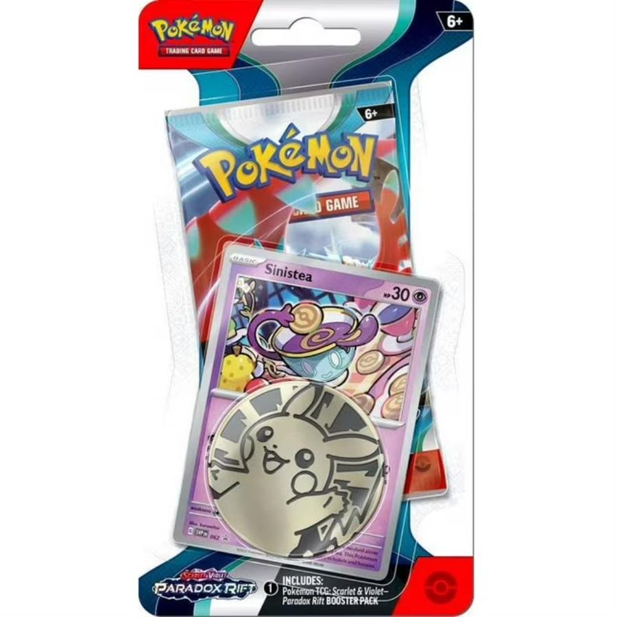POKEMON TCG SCARLET & VIOLET PARADOX RIFT + MONEDA - SINISTEA