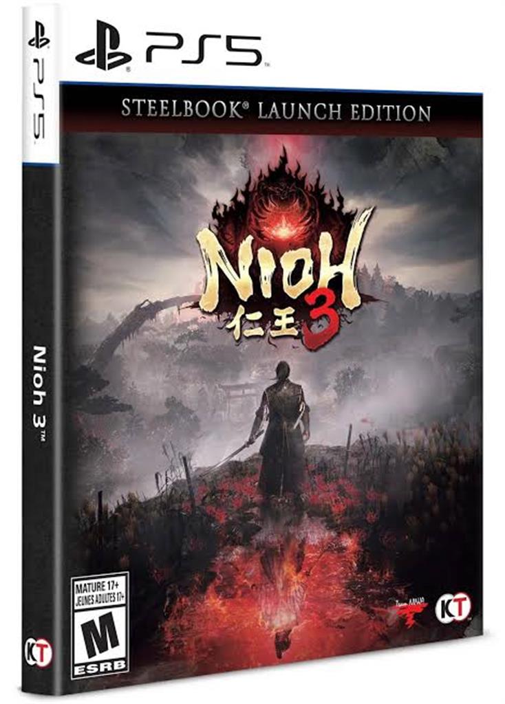 NIOH 3 STEELBOOK LAUNCH EDITION - PS5 FISICO