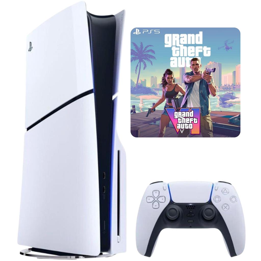 CONSOLA PS5 "SLIM" STANDARD + GTA 6 DIGITAL STANDARD