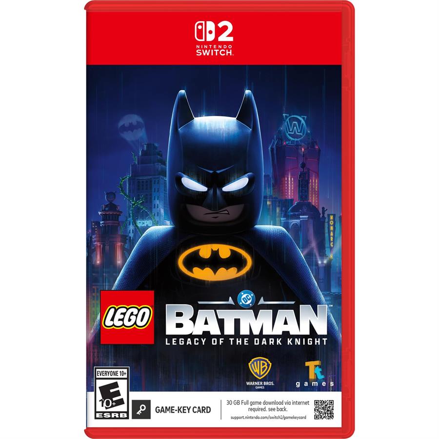 PREVENTA LEGO BATMAN LEGACY OF THE DARK KNIGHT - NINTENDO SWITCH 2 FISICO
