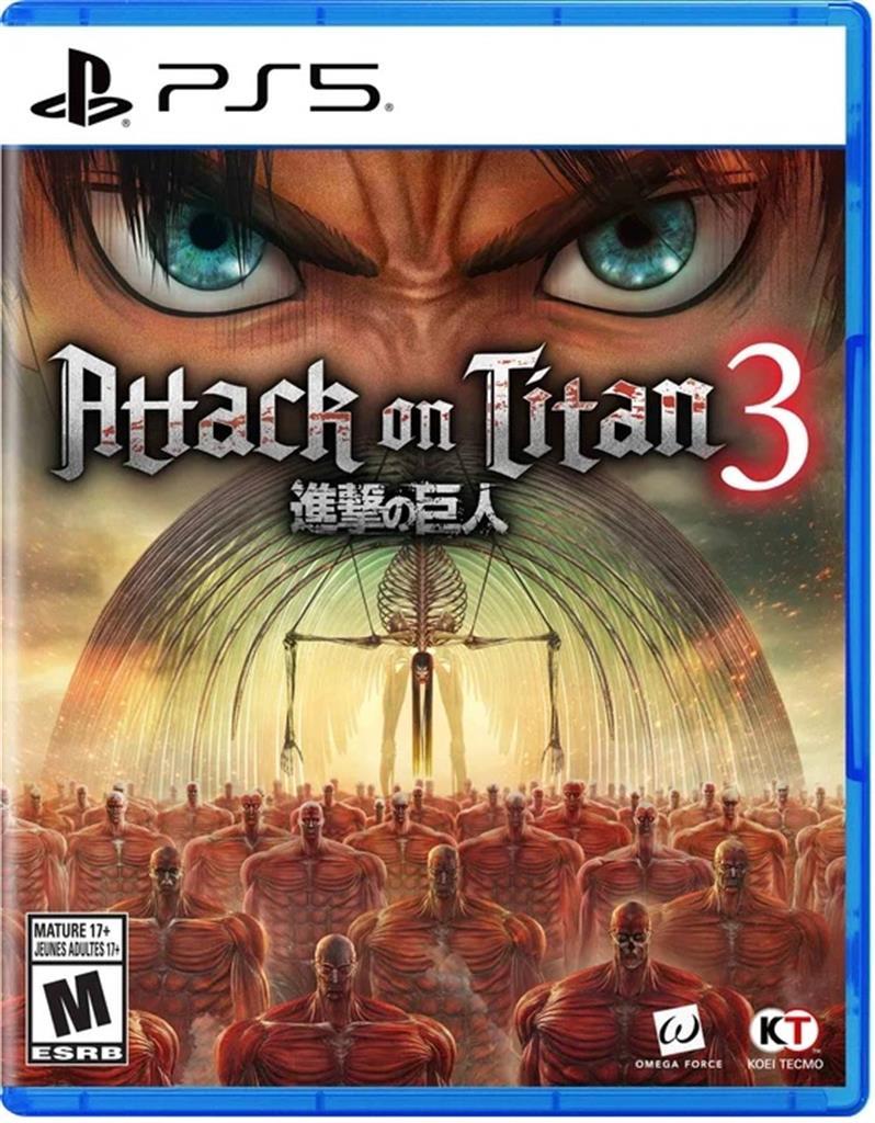 PREVENTA ATTACK ON TITAN 3 STEELBOOK EDITION - PS5 FISICO