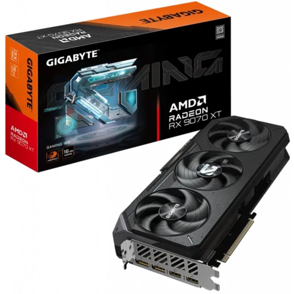 PLACA DE VIDEO GIGABYTE RADEON RX 9070XT GAMING 16GB