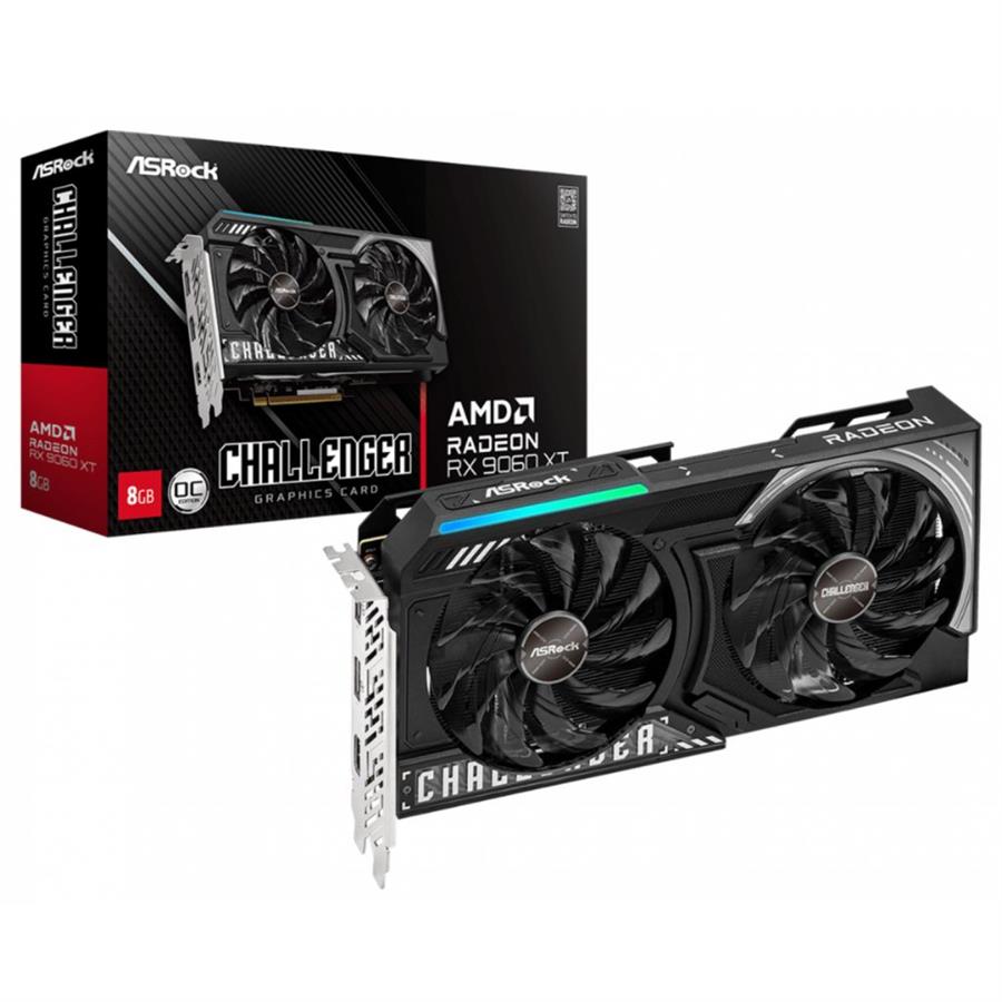 PLACA DE VIDEO ASROCK RX9060XT CL 8GO