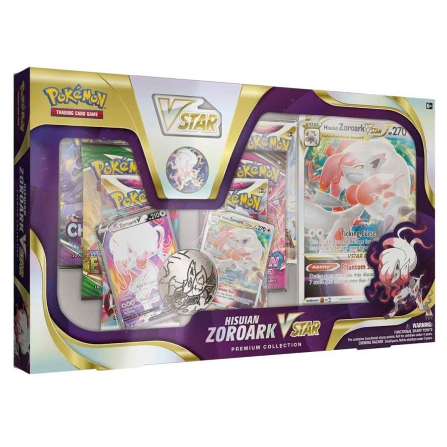 POKEMON TCG HISUIAN ZOROARK VSTAR PREMIUM COLLECTION