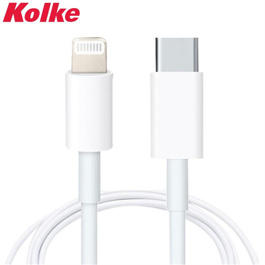 CABLE CARGADOR KOLKE USB C A LIGHTNING 20W KCC-5645 - 1 METRO