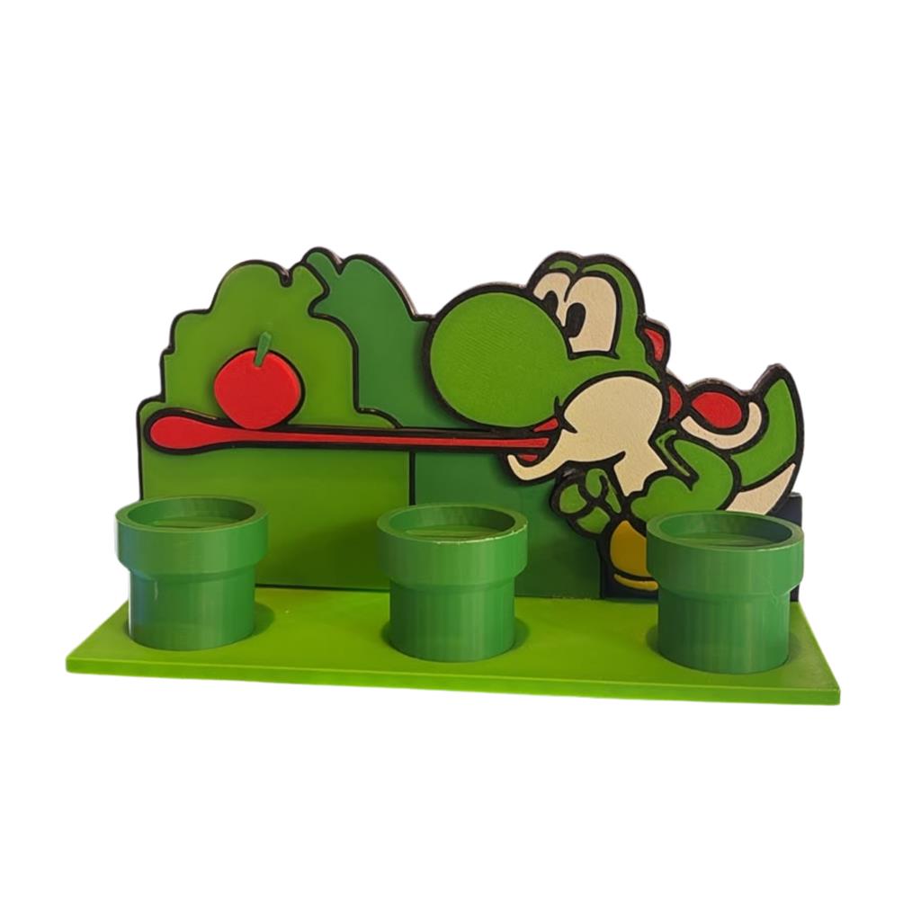 SOPORTE CARTUCHOS JUEGOS SWITCH OLED 3D - YOSHI
