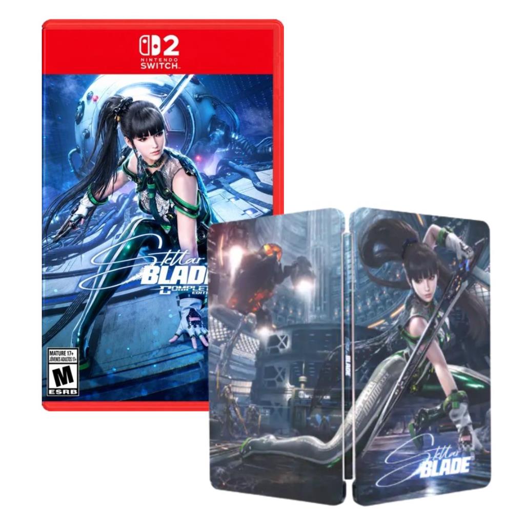 PREVENTA STELLAR BLADE COMPLETE EDITION STEELBOOK - NINTENDO SWITCH 2 FISICO
