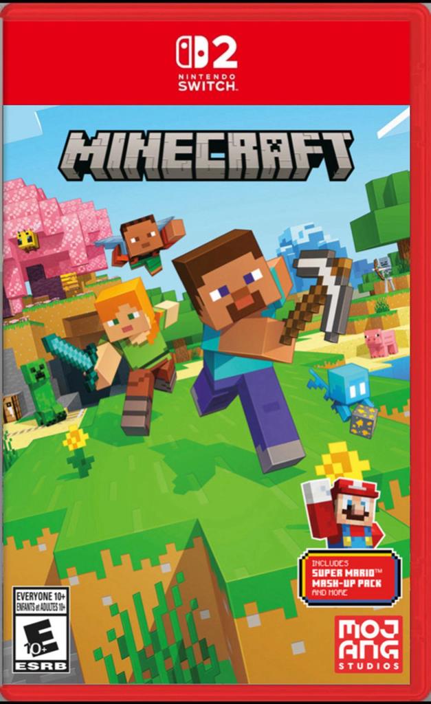 PREVENTA MINECRAFT - NINTENDO SWITCH 2 FISICO