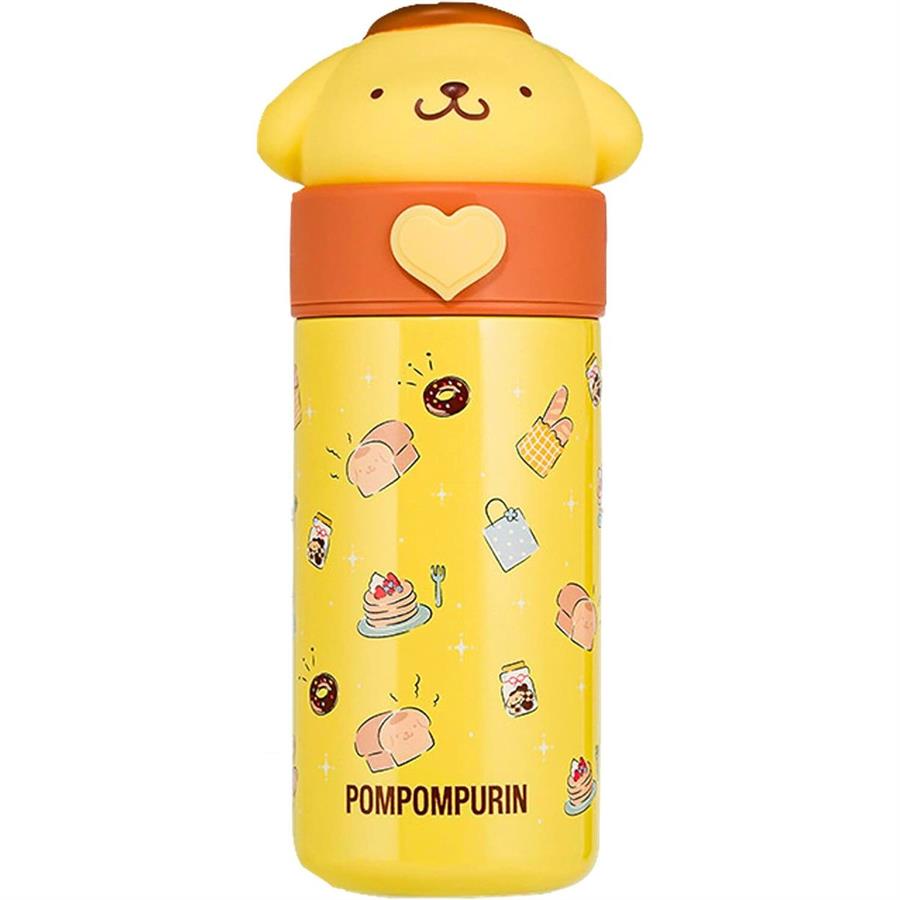 2102 - BOTELLA TERMICA ANTIDERRAME ACERO SANRIO - POMPOMPURIN