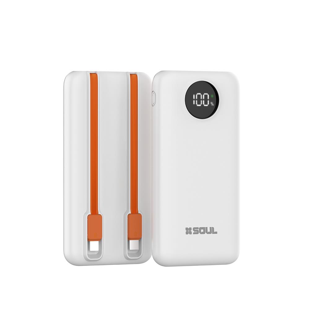 POWER BANK SOUL CLASSIC 400 20.000mAh - BLANCO
