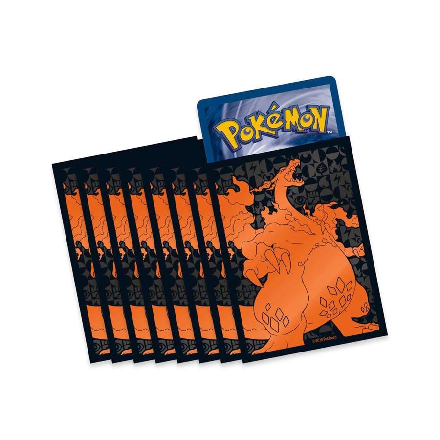 SLEEVES FOLIOS CHARIZARD VMAX 65 PIEZAS POKEMON TCG