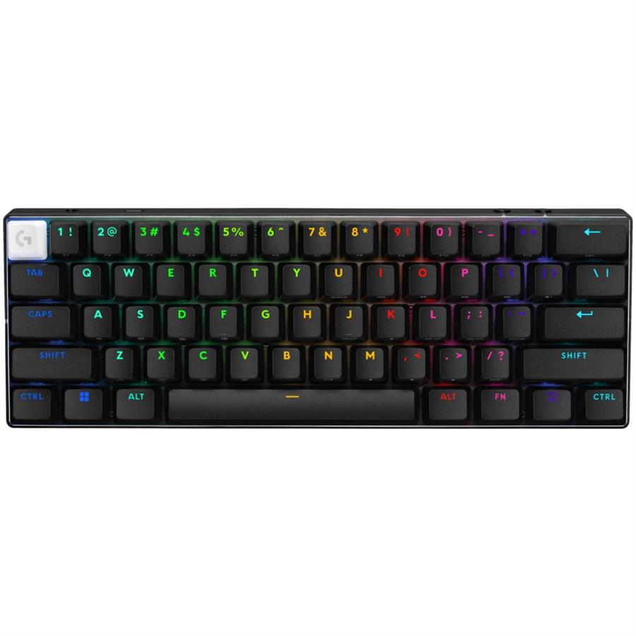 TECLADO LOGITECH PRO X 60 BLACK LIGHTSPEED - BLACK