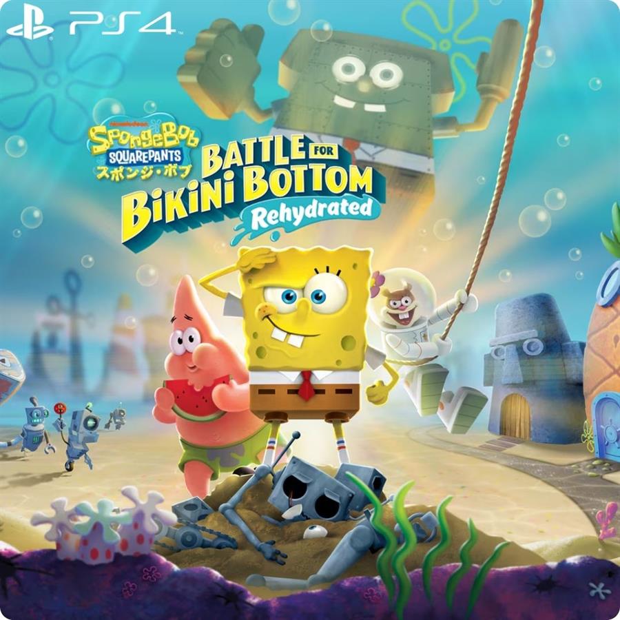 BOB ESPONJA BATTLE FOR BIKINI BOTTOM REHYDRATED - PS4 DIGITAL