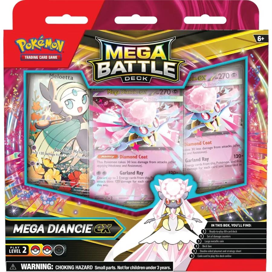 POKEMON TCG DECK MEGA DIANCIE - ESP