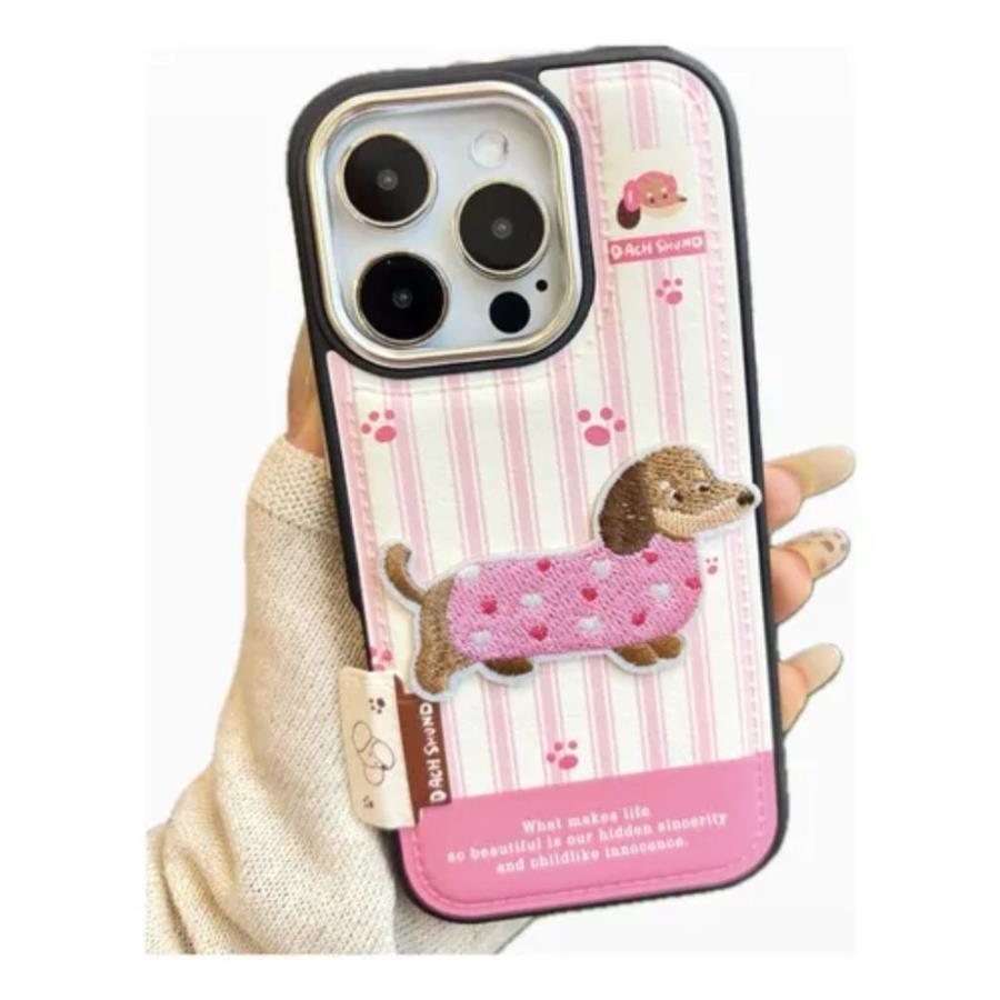 FUNDA PARA IPHONE PERRO SALCHICHA