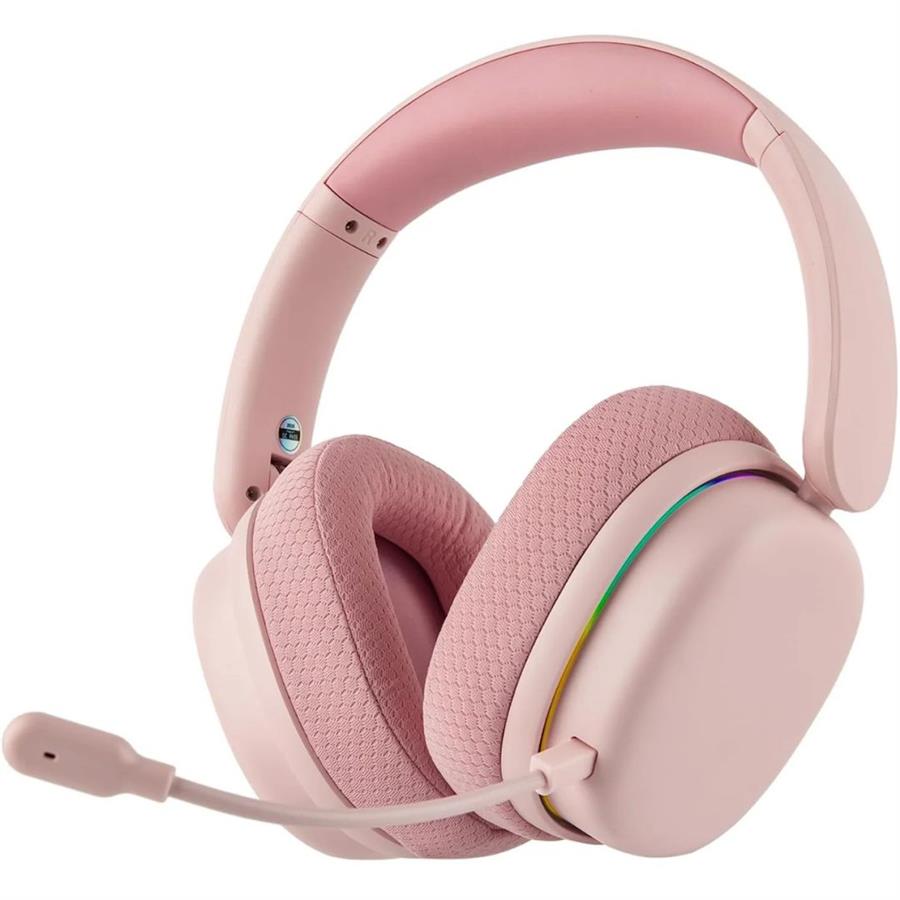 AURICULAR AULA G7 PRO ROSA INALÁMBRICO 2.4GHZ + BLUETOOTH