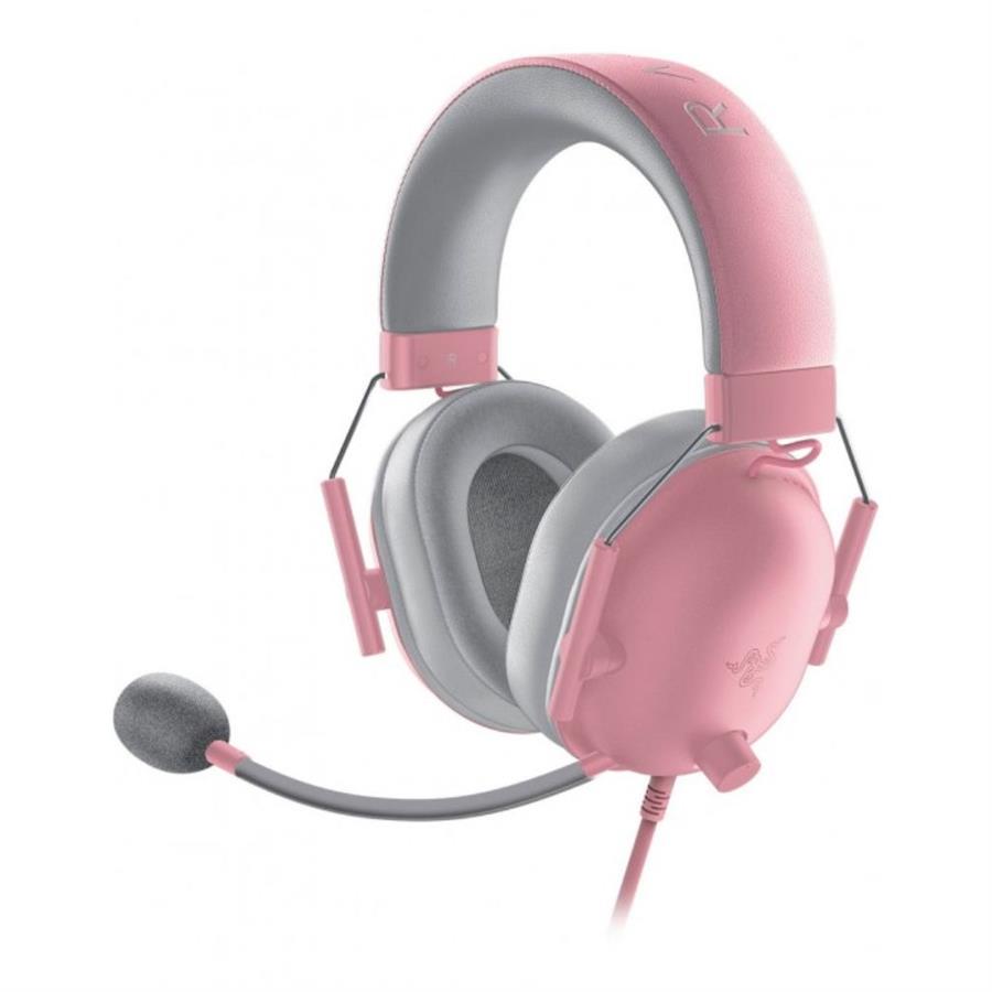 AURICULAR GAMER RAZER BLACKSHARK V2 X QUARTZ PINK
