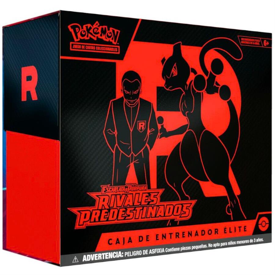 POKEMON TCG DESTINED SCARLET & VIOLET RIVALS ELITE TRAINER BOX - ESP