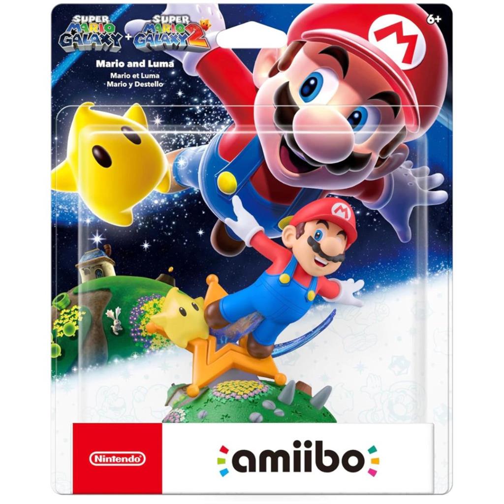 AMIIBO MARIO AND LUMA - SUPER MARIO GALAXY 1+2