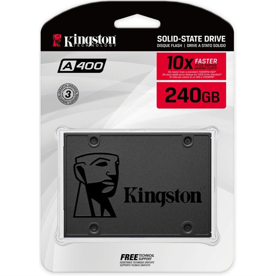 DISCO SSD 240GB KINSTON SATA III A400