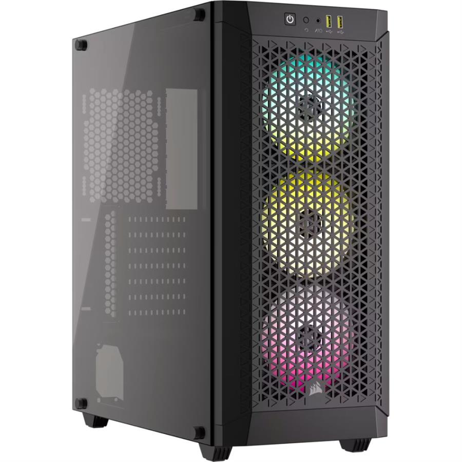 GABINETE CORSAIR 480T AIRFLOW RGB - BLACK