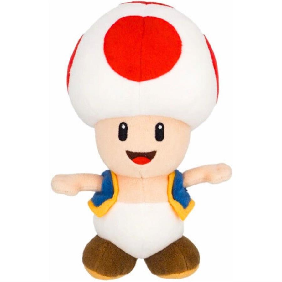PELUCHE NINTENDO TOAD - 20CM