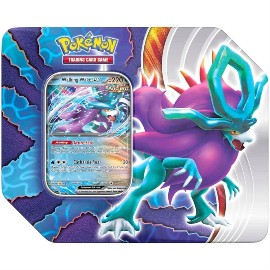 85759 - POKEMON TCG PARADOX CLASH TIN WALKING WAKE EX