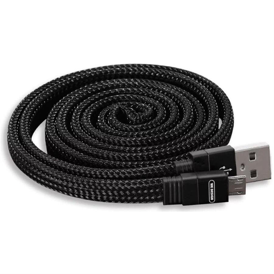 CABLE CARGADOR WK MAYAR DATA CABLE MICRO USB BRONCE - 1 METRO