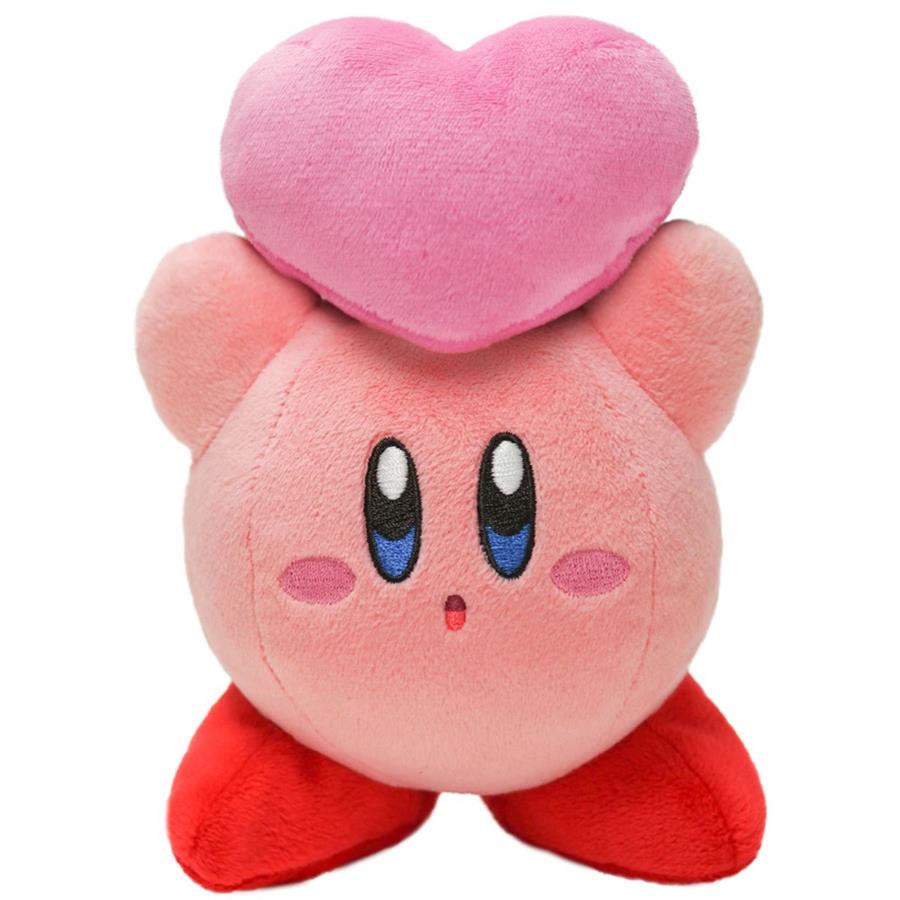 PELUCHE NINTENDO KIRBY CORAZON - 12CM