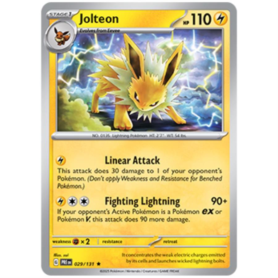 CARTA JOLTEON HOLO - PRISMATIC EVOLUTIONS