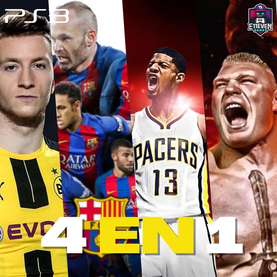 PACK DEPORTES 4 EN 1  - PS3 DIGITAL