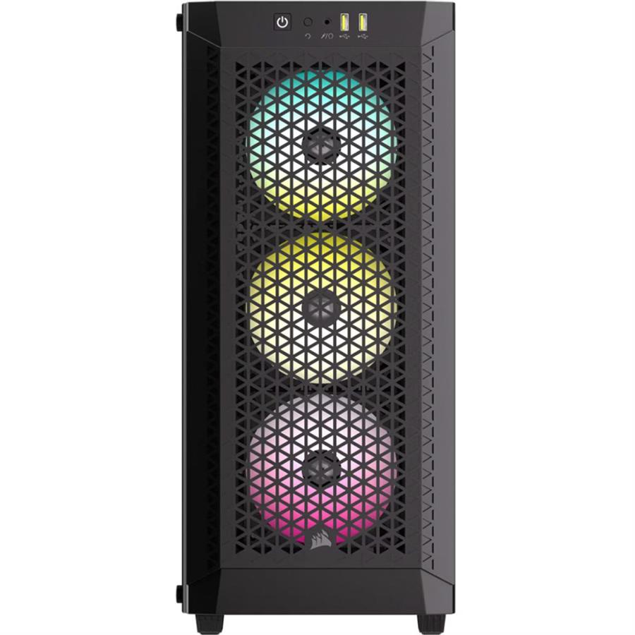 GABINETE CORSAIR 480T AIRFLOW RGB - BLACK