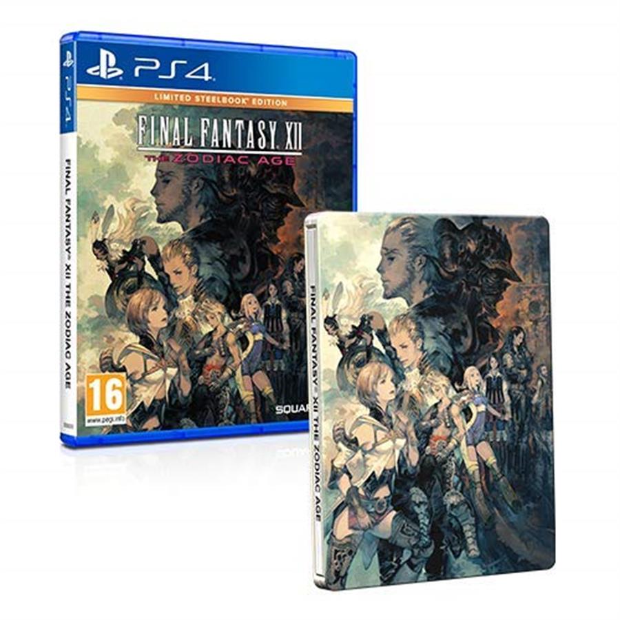 FINAL FANTASY XII STEELBOOK - PS4 SEMINUEVO