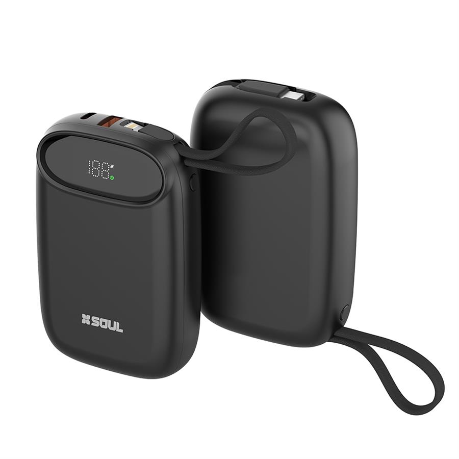 POWER BANK SOUL 10000mAh PRO100 NEGRO.
