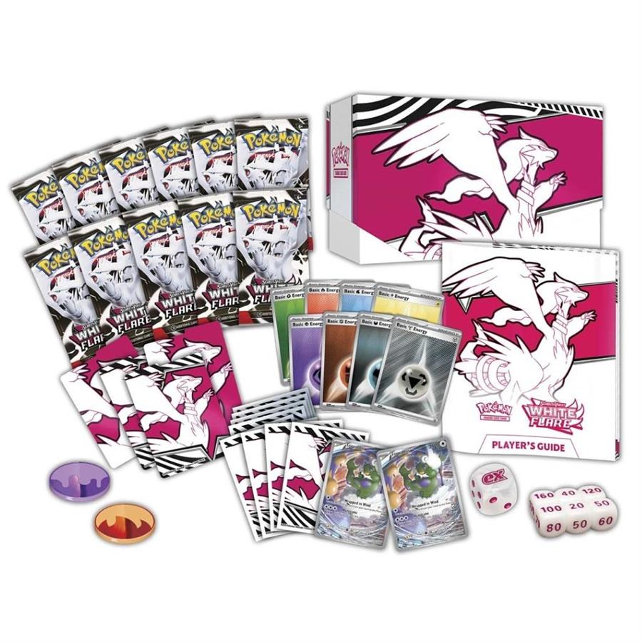 POKEMON TCG SCARLET & VIOLET WHITE FLARE ELITE TRAINER BOX - ESP