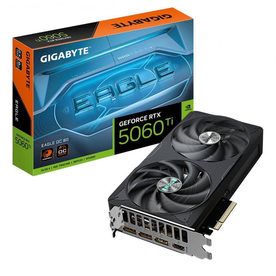 PLACA DE VIDEO GIGABYTE RTX 5060TI EAGLE OC 8GB