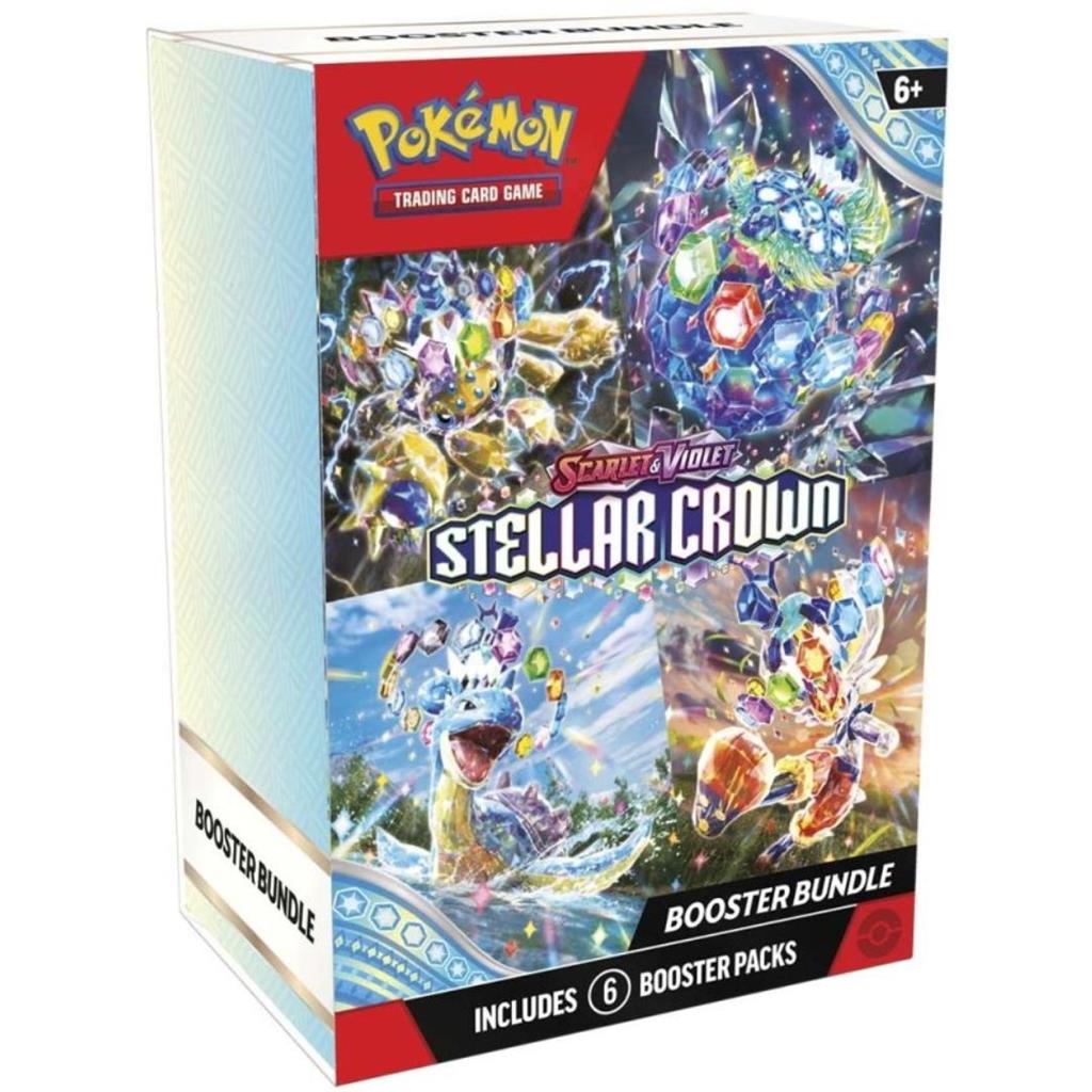 POKEMON TCG BOOSTER BUNDLE SCARLET & VIOLET STELLAR CROWN - ESP