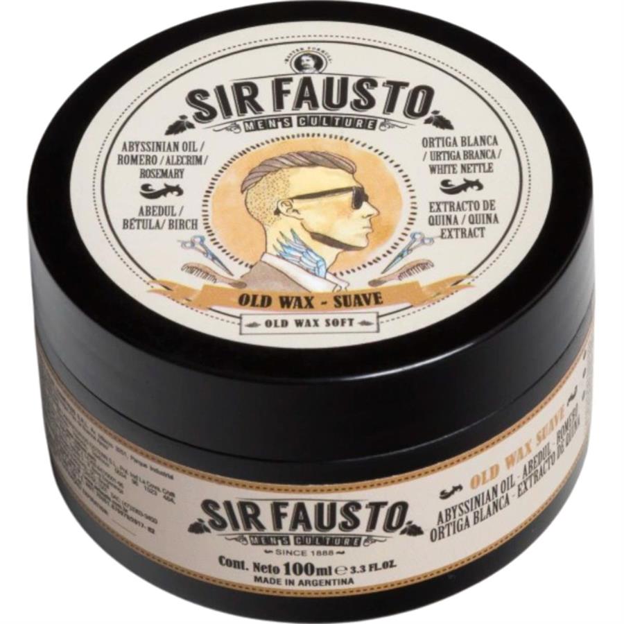 POMADA OLD WAX SUAVE SIR FAUSTO - 100ML