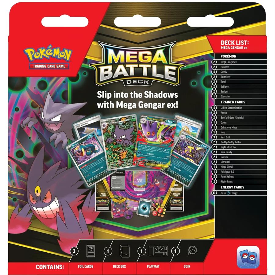 POKEMON TCG DECK MEGA GENGAR - ENG