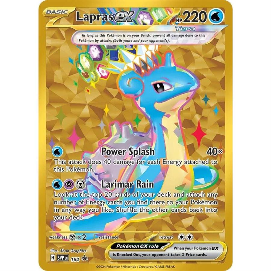 CARTA LAPRAS EX - TERAPAGOS ULTRA PREMIUM COLLECTION