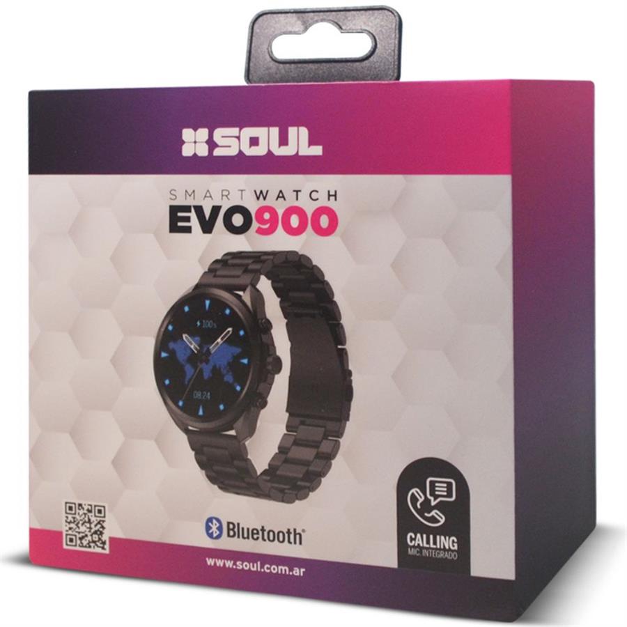 RELOJ SMART WATCH SOUL EVO 900 - NEGRO