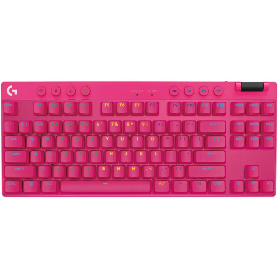 TECLADO LOGITECH PRO X TKL LIGHTSPEED - PINK