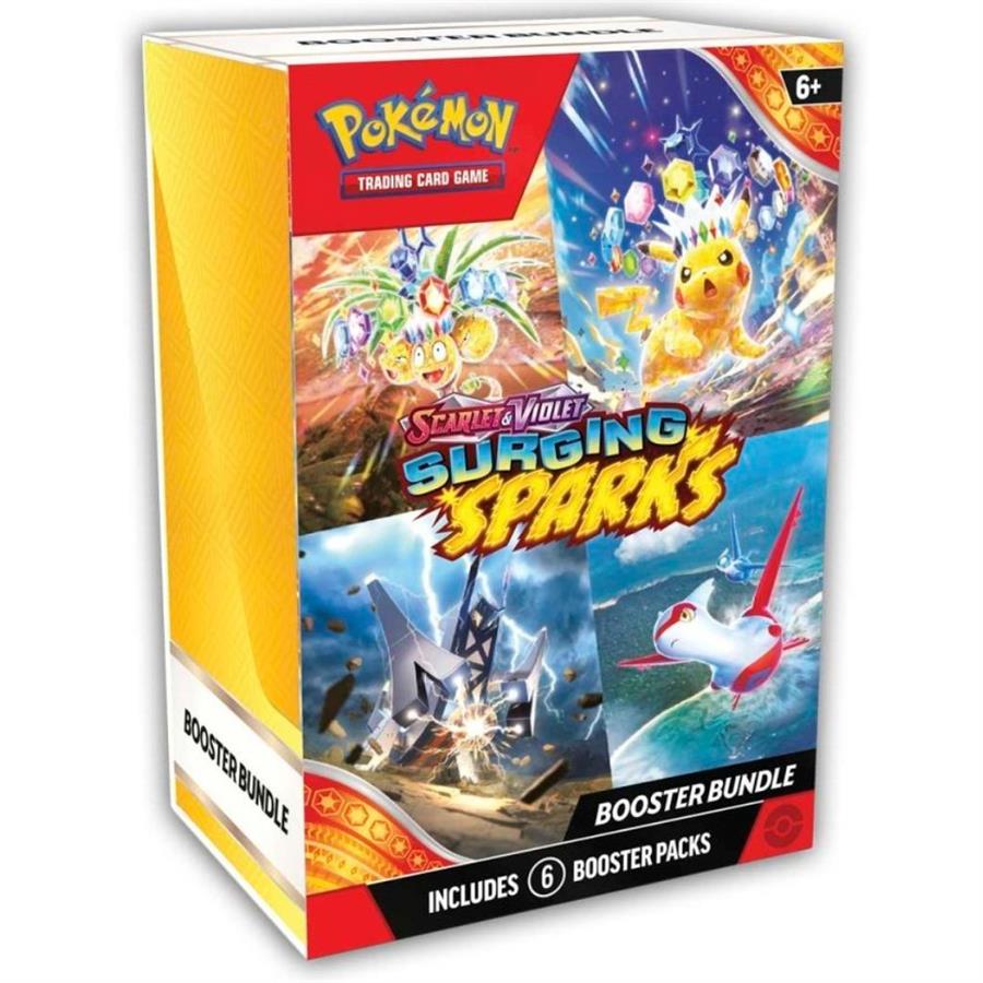POKEMON TCG SCARLET AND VIOLET SURGING SPARKS BOOSTER BUNDLE - ESP